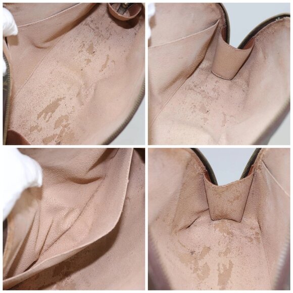 LOUIS VUITTON Monogram Trousse Demi Ronde Cosmetic Pouch M47520 LV Auth 101823 - Picture 15 of 16